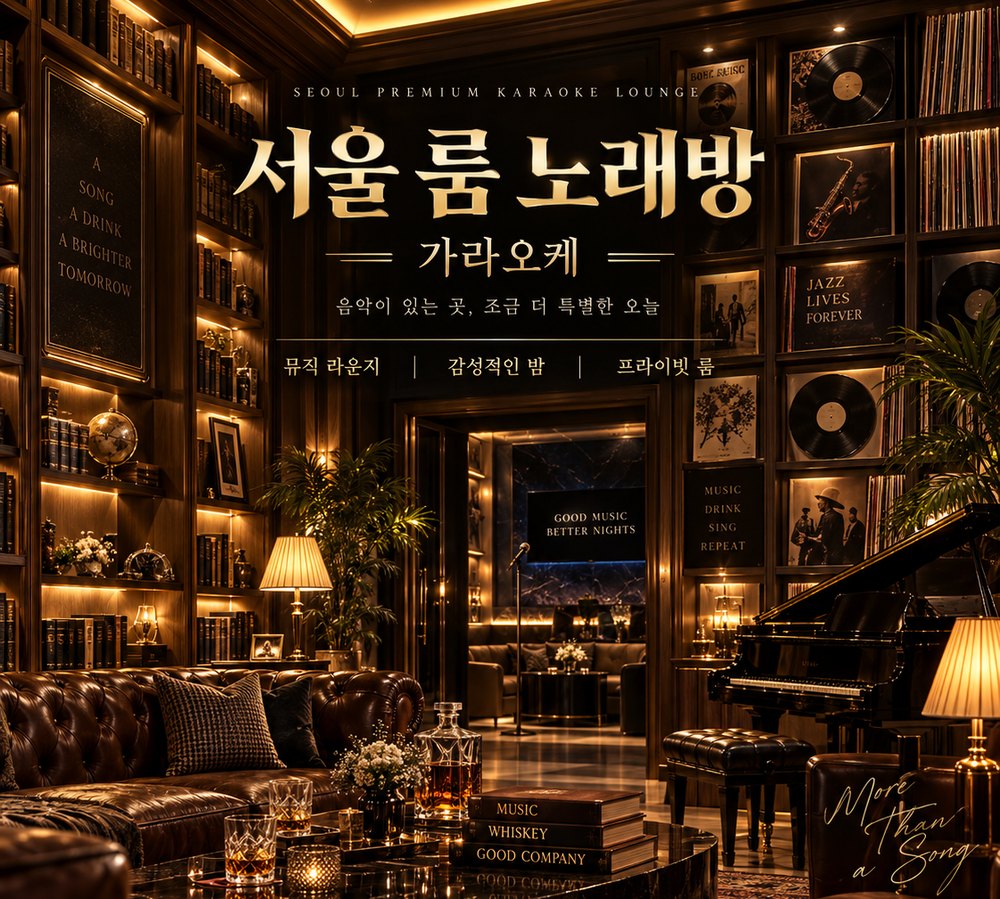 압구정동 전화 상담 안내가 담긴 서울 룸 홍보 이미지